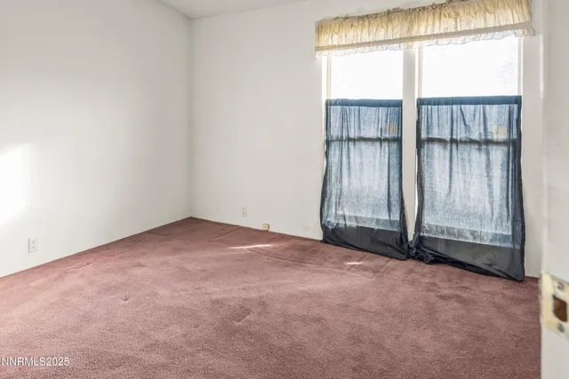 a view of bike storage in a room