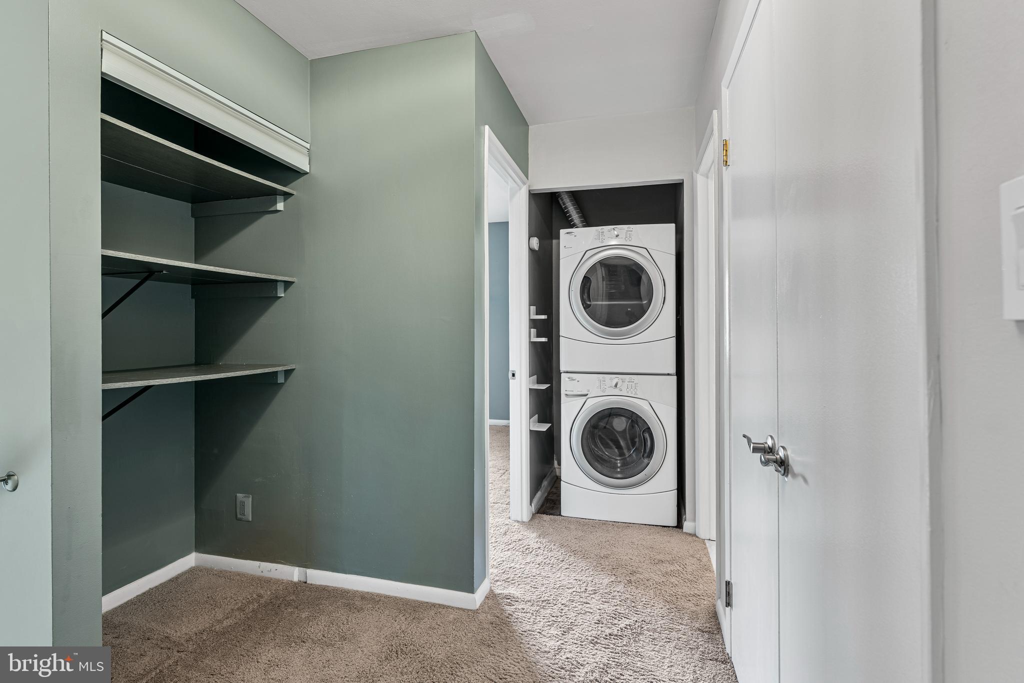 11120 Harbor Court, Unit 1120 Reston, VA 20191 - Photo 11 of 26 a view of a storage & utility room with washer and dryer