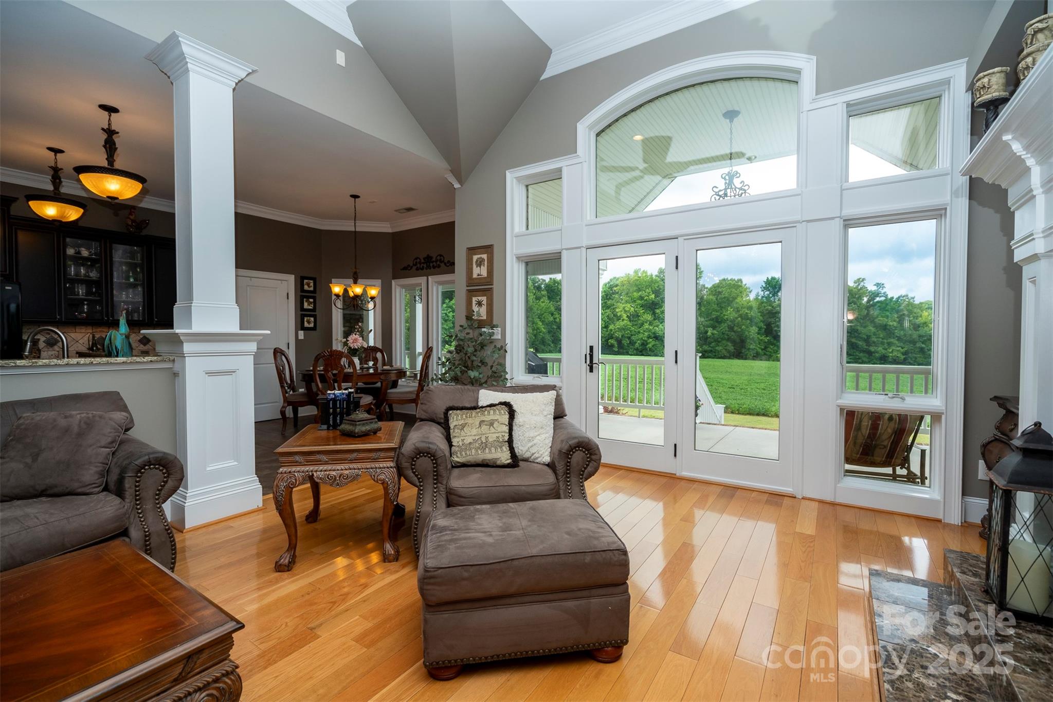 8340 Highway 801 Mount Ulla, NC 28125 - Photo 16 of 47 a living room with furniture and a large window
