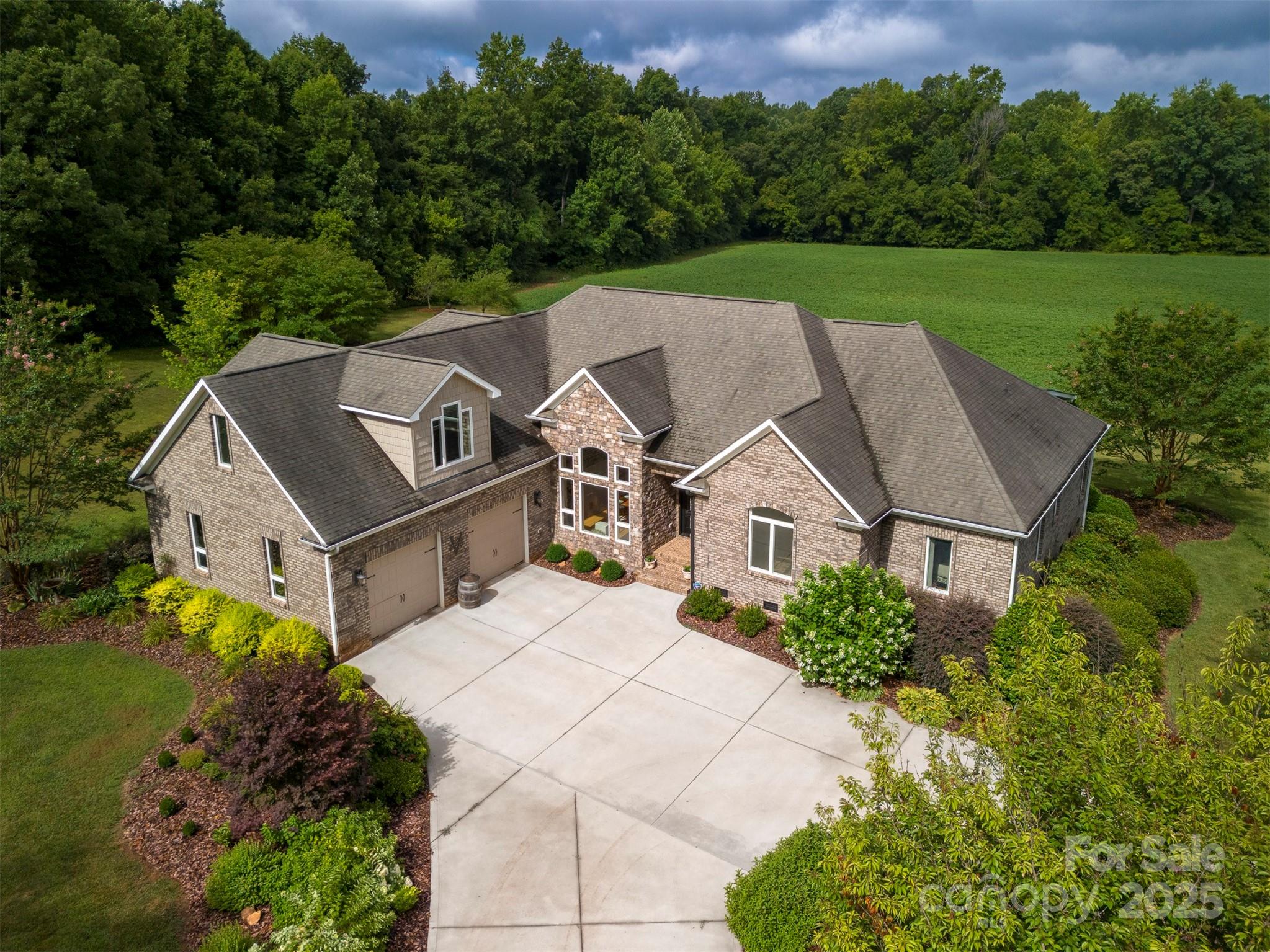 8340 Highway 801 Mount Ulla, NC 28125 - Photo 4 of 47 an aerial view of a house