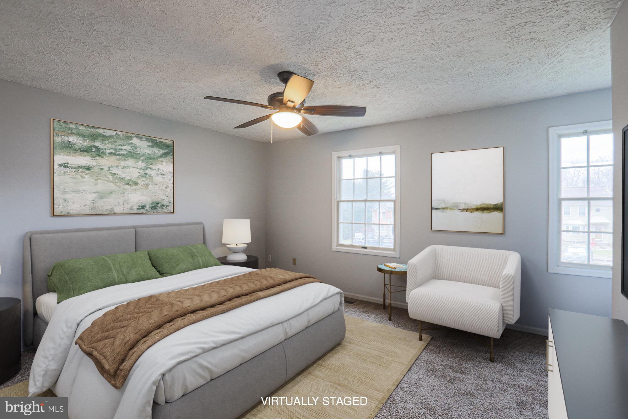 13 Donn Court Perry Hall, MD 21128 - Photo 10 of 22 Primary BDRM (Virtually Staged)