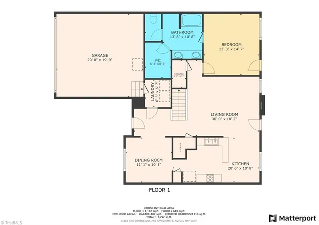 $319,995 | 73 Harris Farm Court, Thomasville, NC 27360
