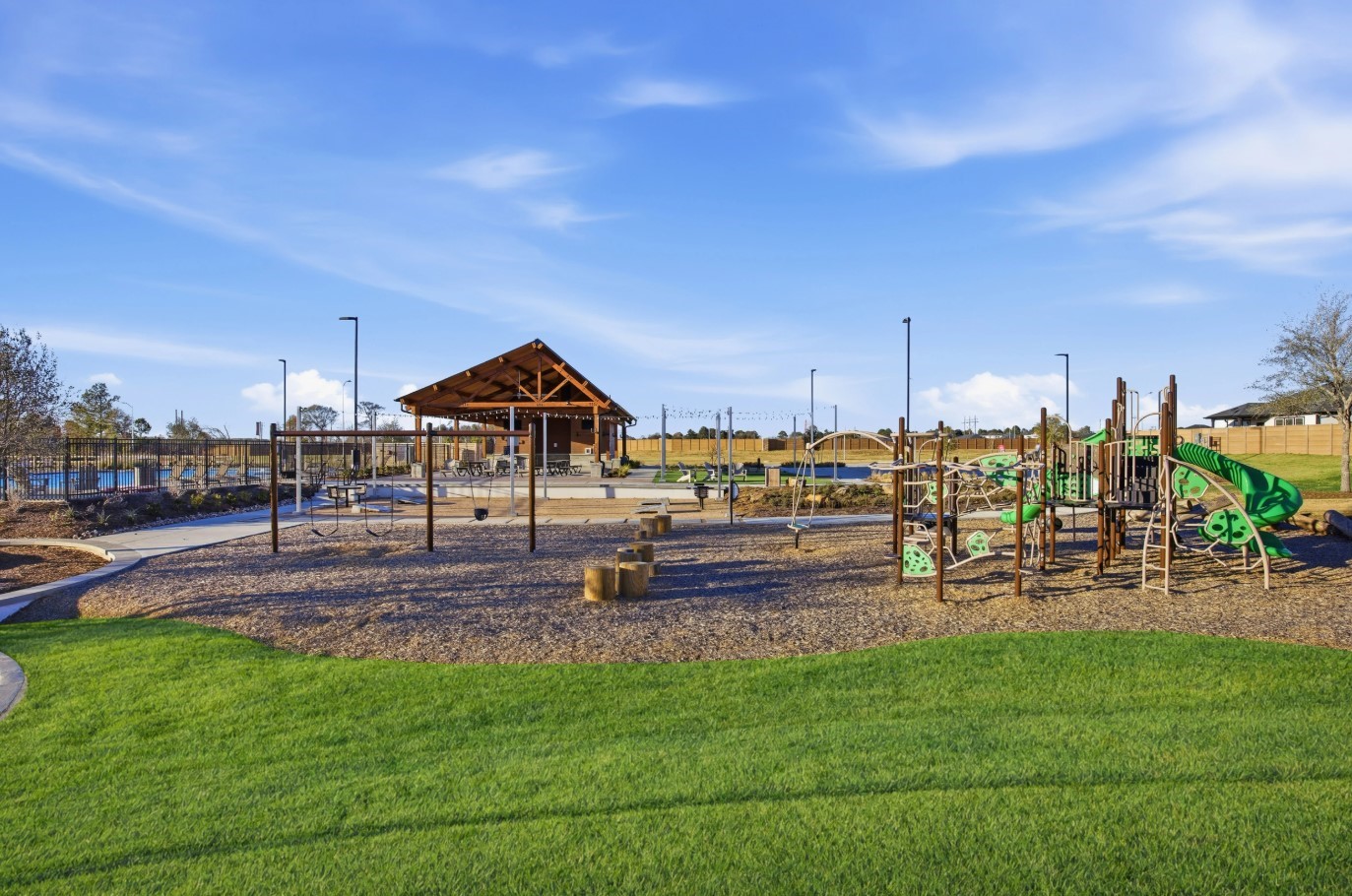 21930 Longhorn Rdg Drive Hockley, TX 77447 - Photo 31 of 39 a view of a house with a yard and sitting area