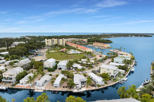 a view of a lake with outdoor space
