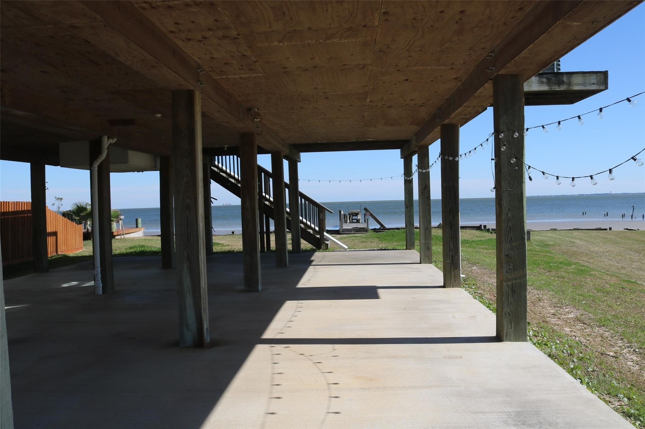 1506 Todville Road Seabrook, TX 77586 - Photo 8 of 8 Spacious carport under home.