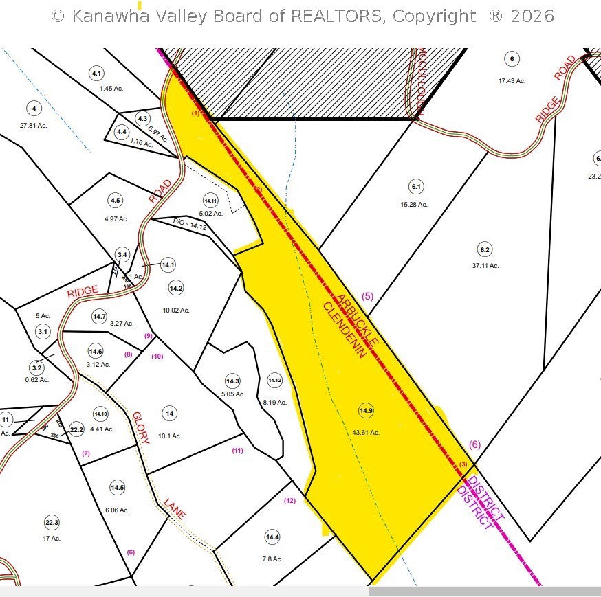 12871 Redmond Ridge Road Gallipolis Ferry, WV 25515 - Photo 2 of 29 MASON COUNTY TAX MAP (D2 M362 P14.9)