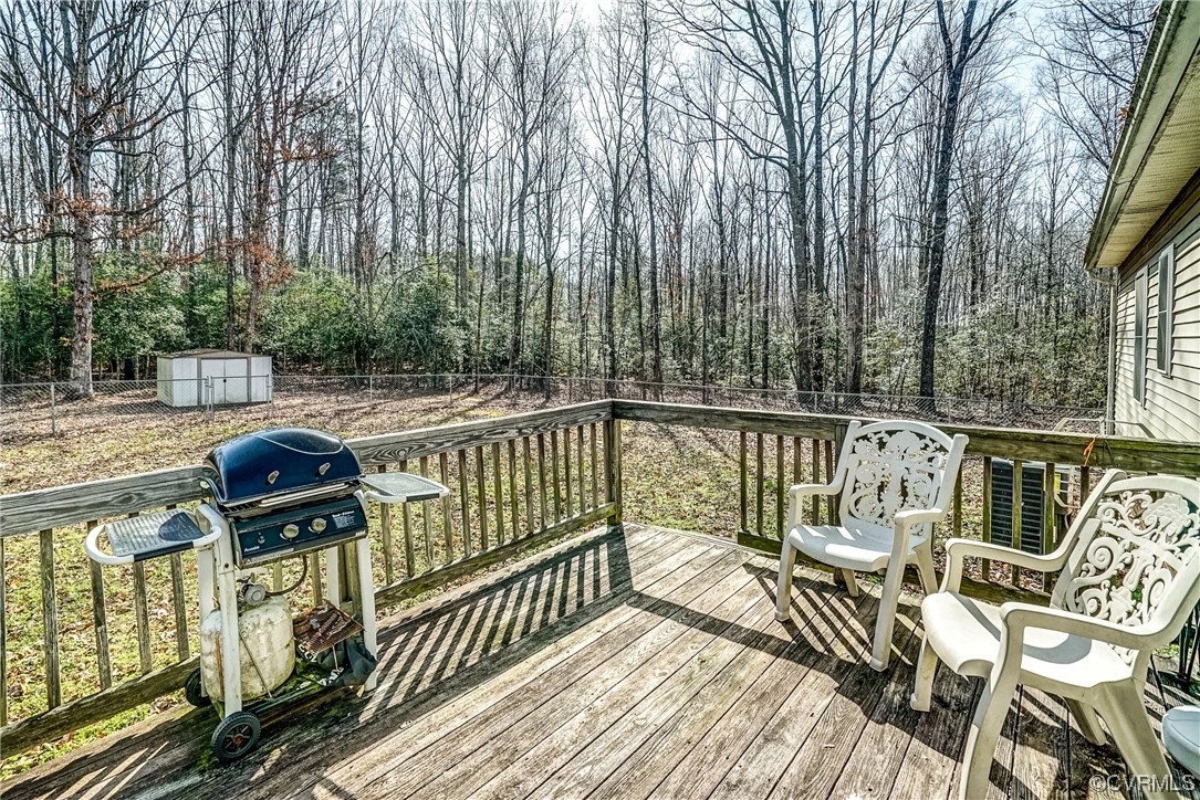 2535 Bagby Road Bumpass, VA 23024 - Photo 32 of 37 a view of balcony with furniture