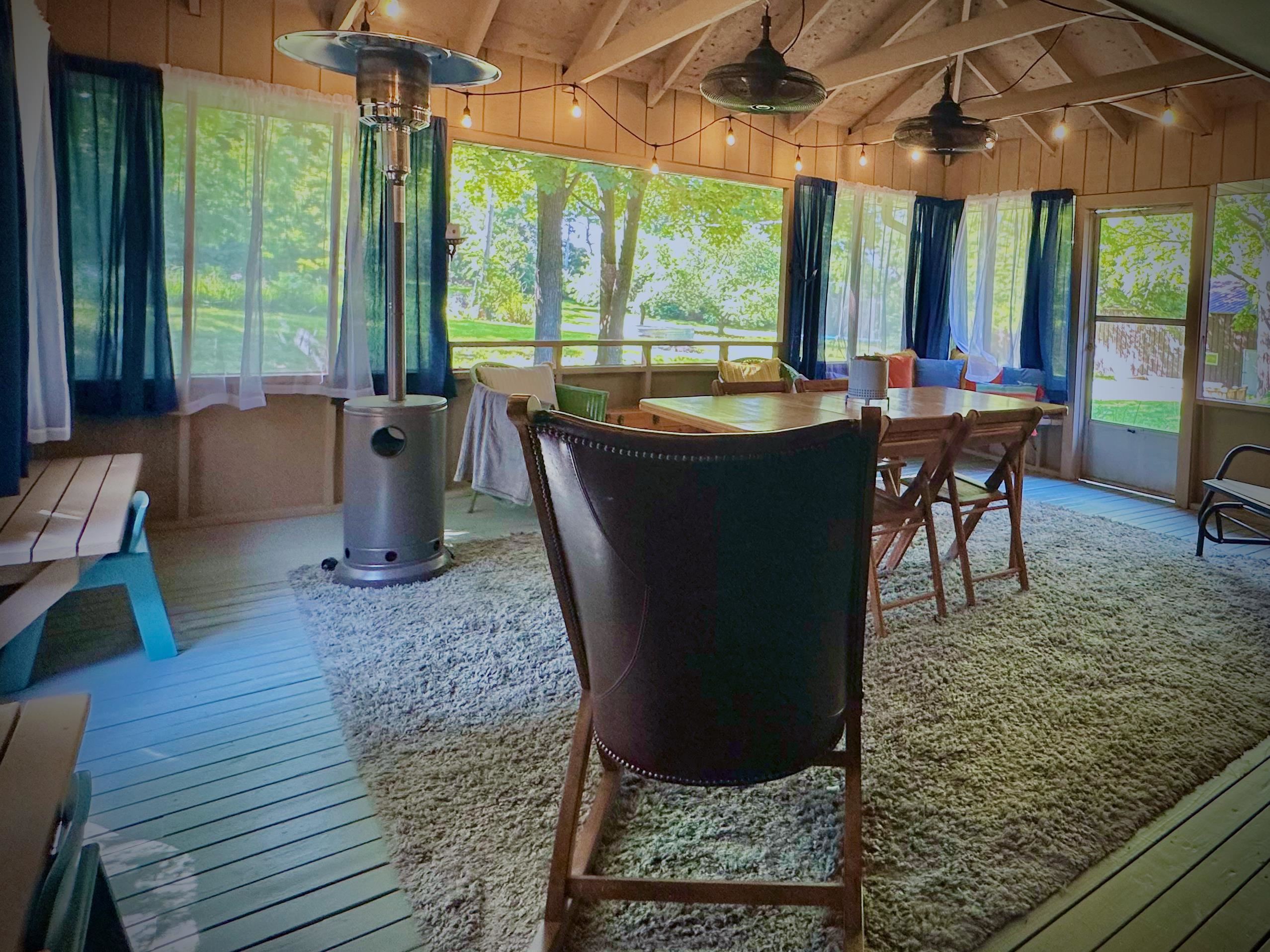 7356 Kishwaukee Road Rockford, IL 61109 - Photo 57 of 71 a view of a dining room with furniture window and outside view