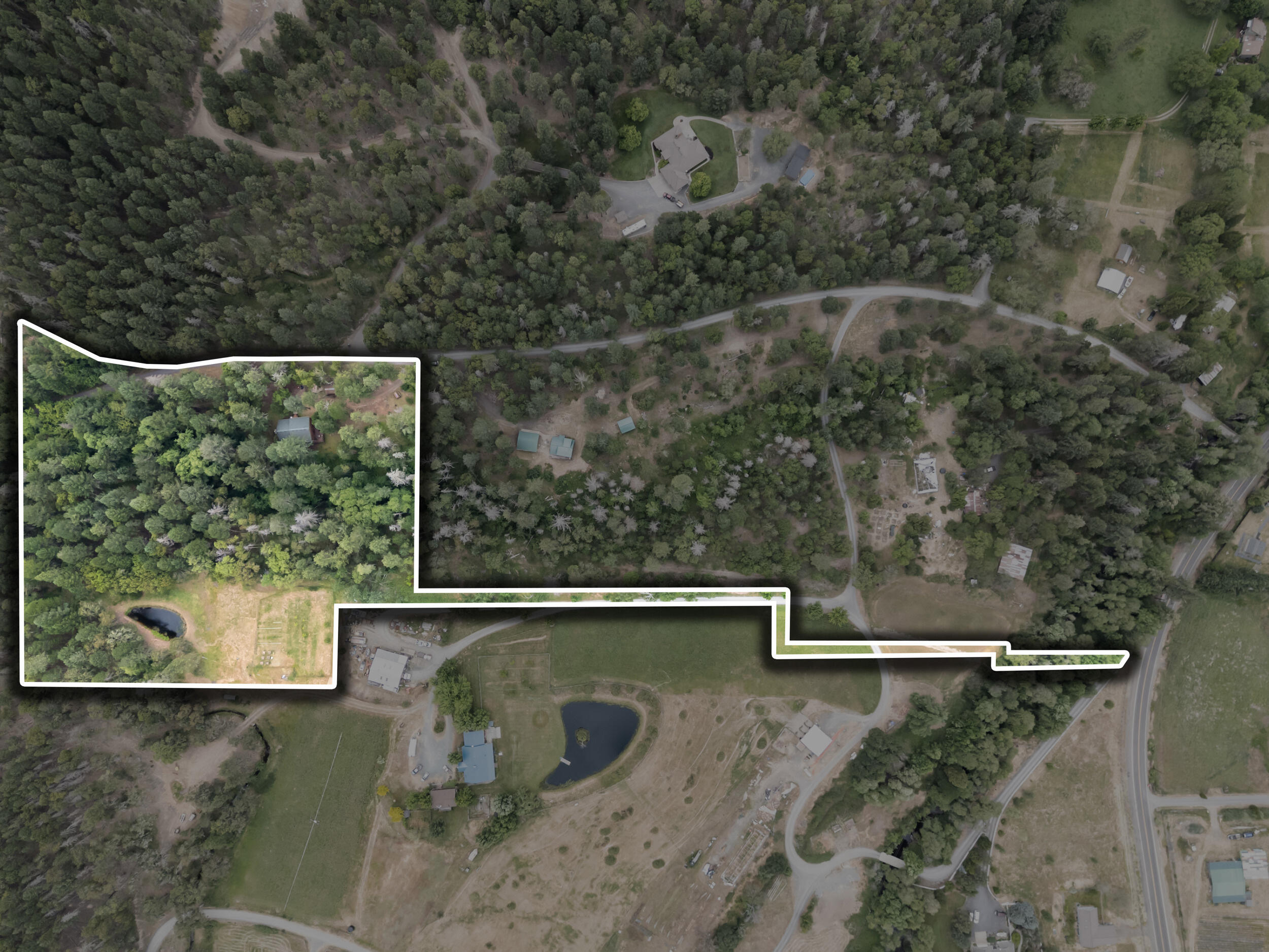 4046 Little Applegate Road Jacksonville, OR 97530 - Photo 65 of 65 68_4046 little applegate rd - lotline 1
