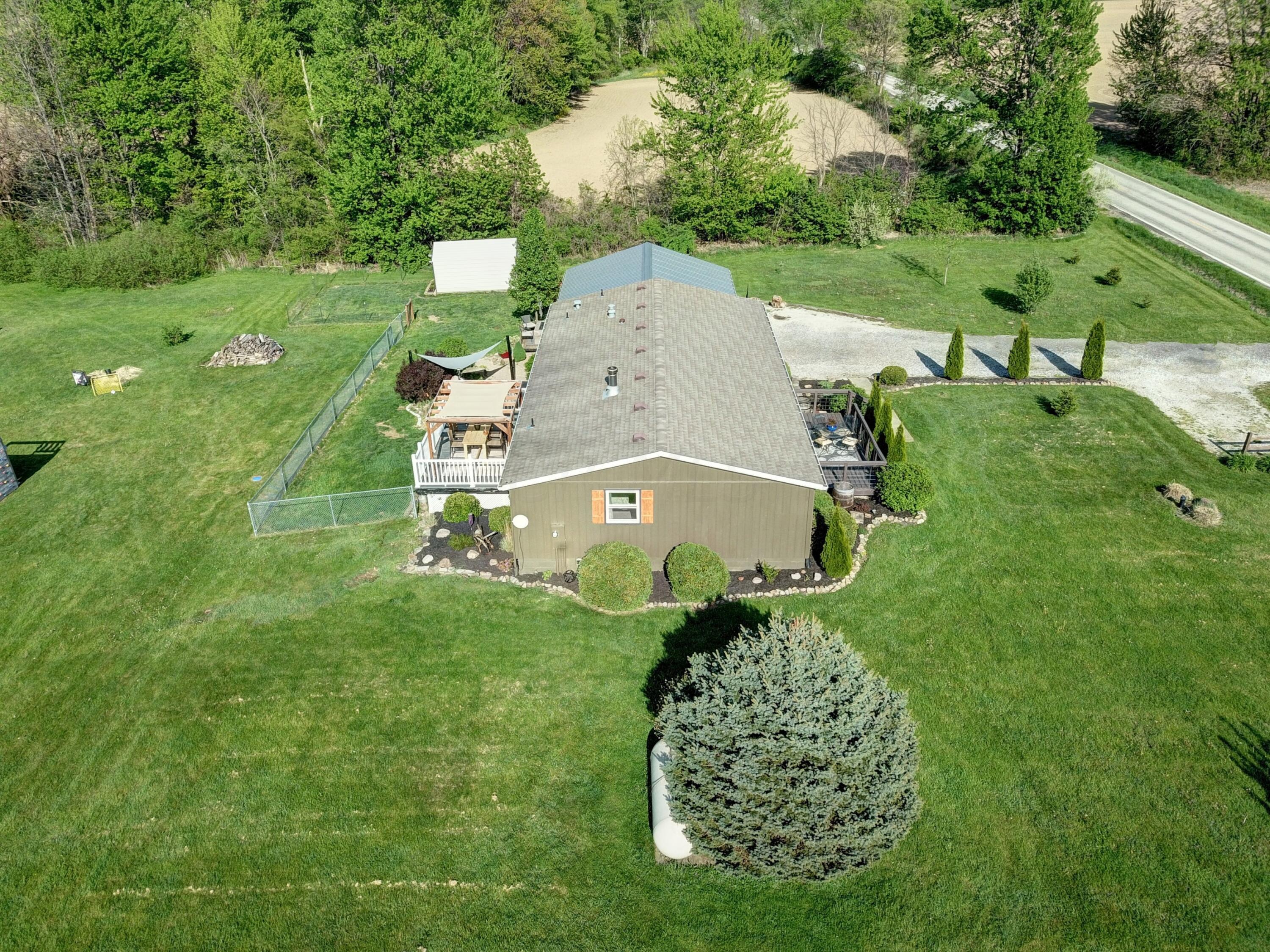 5420 Millsboro West Road Galion, OH 44833 - Photo 10 of 53 Aerial Side