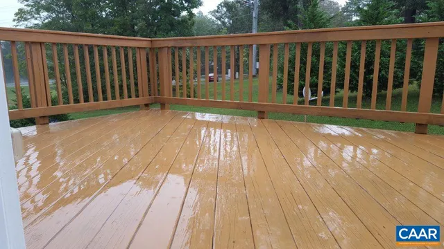 a view of wooden floor