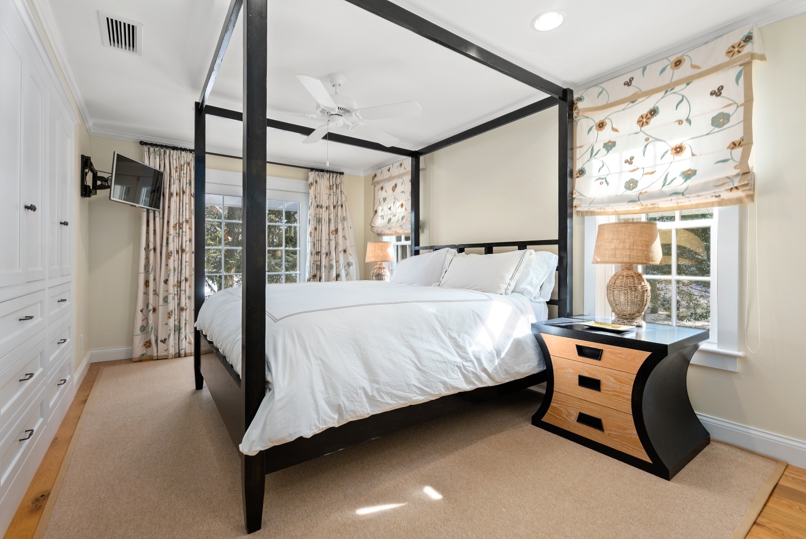 243 Katama Road Edgartown, MA 02539 - Photo 36 of 42 a bedroom with a bed and window