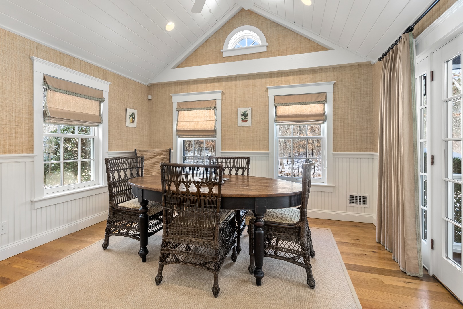 243 Katama Road Edgartown, MA 02539 - Photo 37 of 42 a dining room with furniture and window