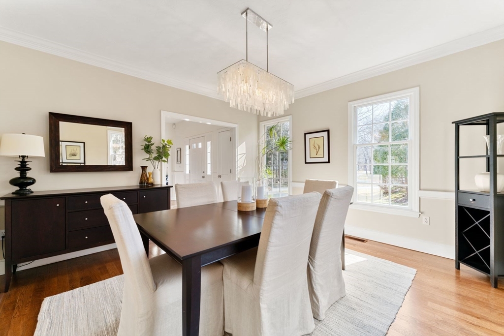 10 Franklin Rodgers Road Hingham, MA 02043 - Photo 11 of 31 a view of a dining room with furniture and wooden floor