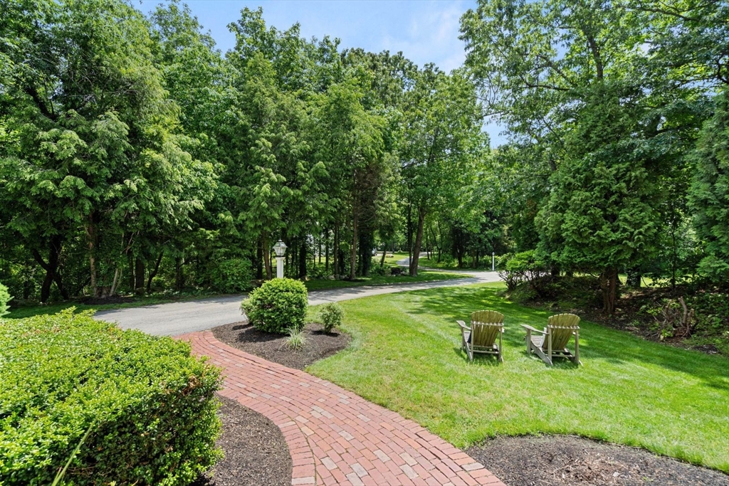 10 Franklin Rodgers Road Hingham, MA 02043 - Photo 31 of 31 a garden view with a seating space