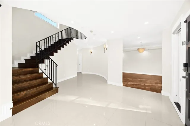 a view of entryway and hall