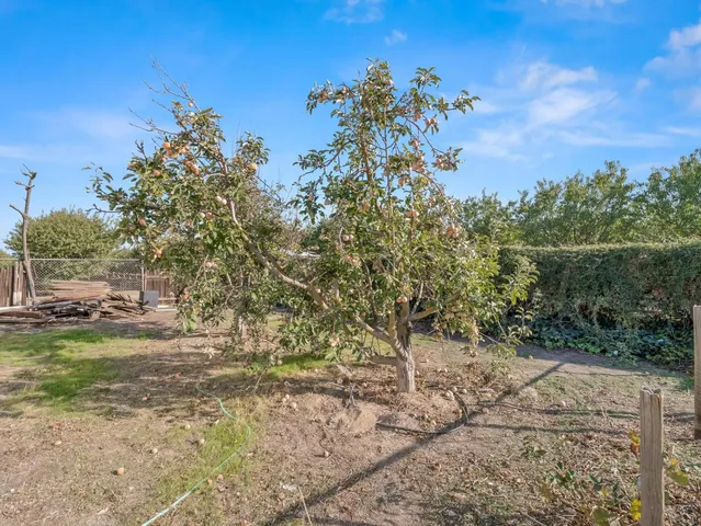 a view of a livingroom with furniture and a ceiling fan