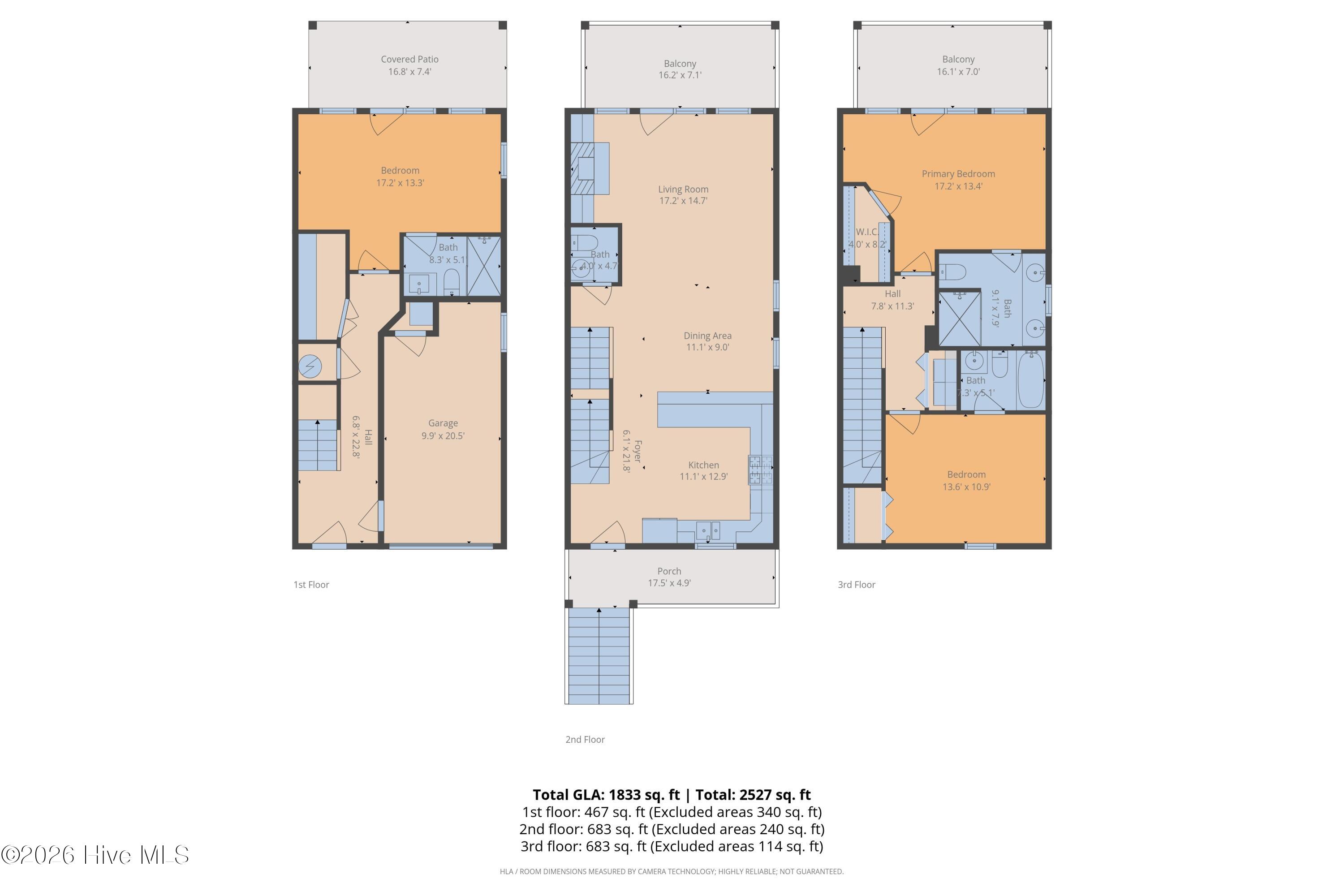 607 River Ridge Road, Unit 6 Shallotte, NC 28470 - Photo 41 of 41 Floor Plan Rendering