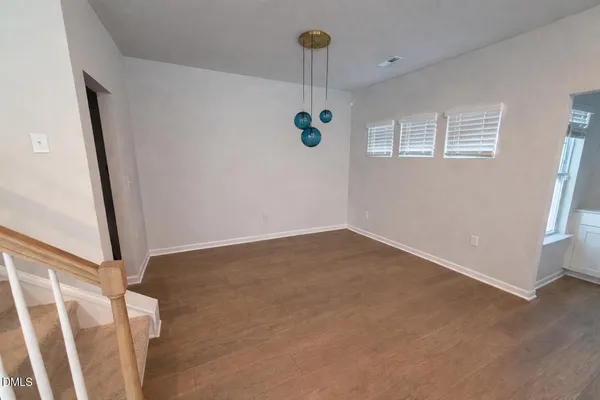 a view of a room with window