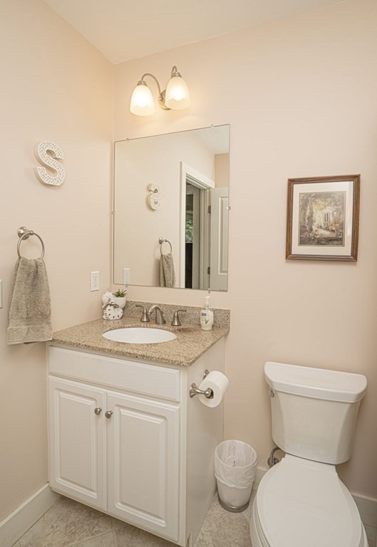 52 Upland Drive Middleboro, MA 02346 - Photo 17 of 40 a bathroom with a toilet sink and mirror