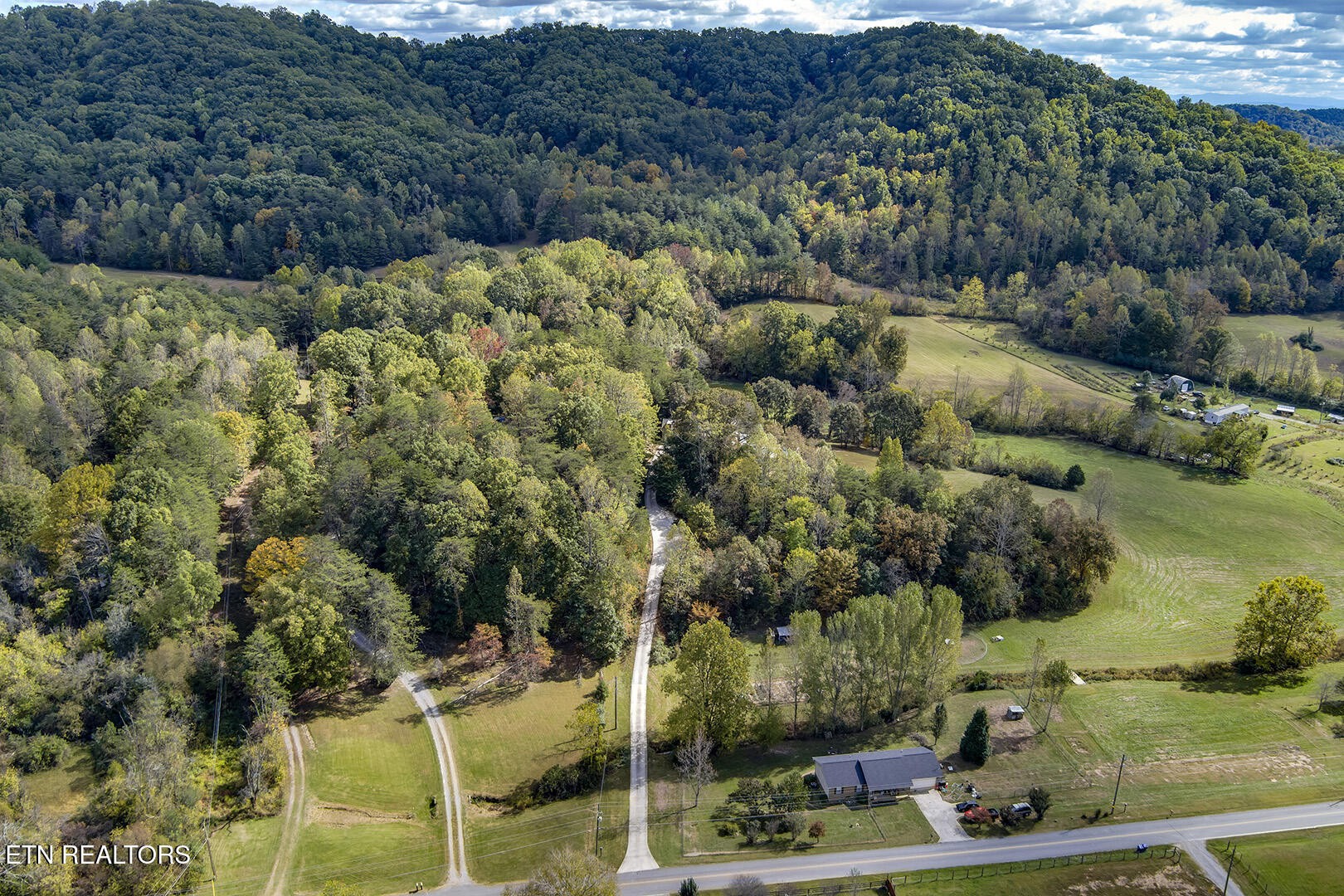 405 Beard Valley Road Maynardville, TN 37807 - Photo 59 of 60 a view of a house with a yard