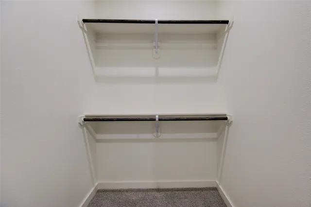 a close up view of racks