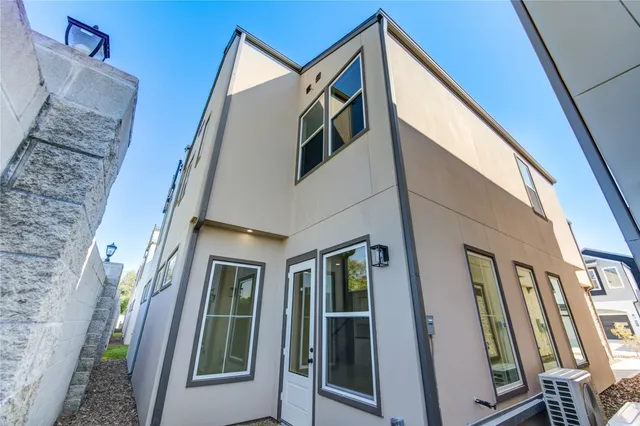 a view of front door