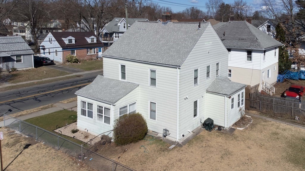 61 Dwight Road Springfield, MA 01108 - Photo 4 of 34 a aerial view of a house with a yard