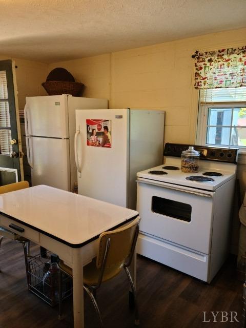 443 Wiggington Road Lynchburg, VA 24501 - Photo 22 of 42 a kitchen with a stove and a refrigerator