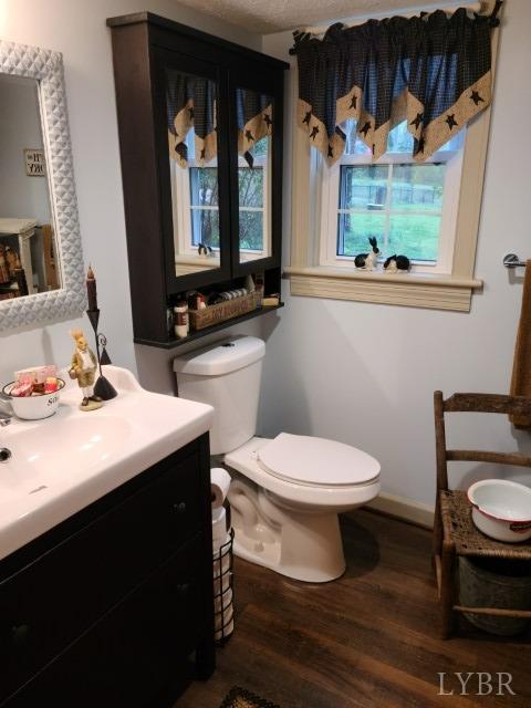443 Wiggington Road Lynchburg, VA 24501 - Photo 23 of 42 a bathroom with a toilet sink and mirror