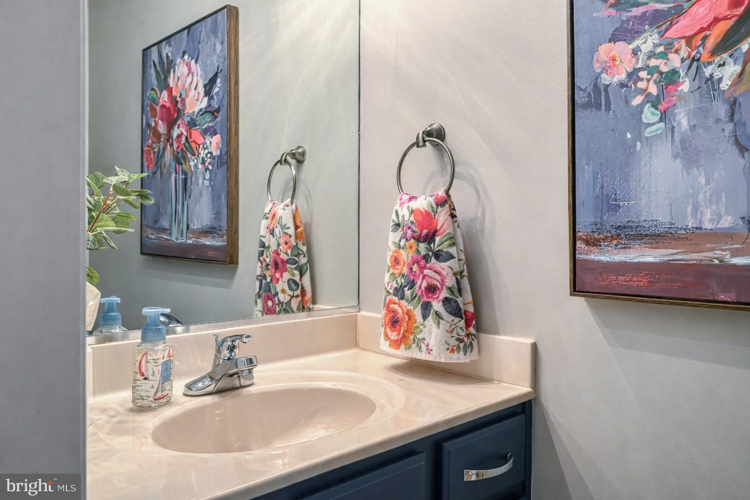 222 Battlefield Road Locust Grove, VA 22508 - Photo 24 of 84 a bathroom with a sink mirror and vanity