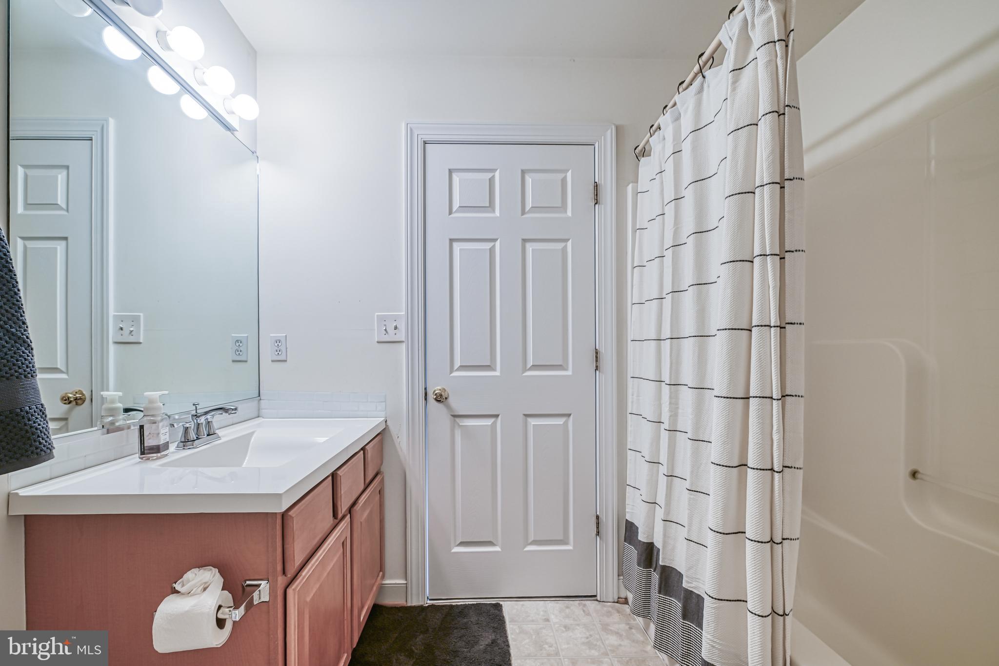222 Battlefield Road Locust Grove, VA 22508 - Photo 28 of 49 a bathroom with a sink and a mirror