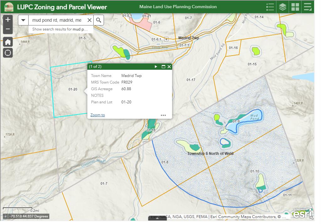 Tbd Mud Pond Road Madrid Township, ME 04966 - Photo 24 of 30 mud pond picture2