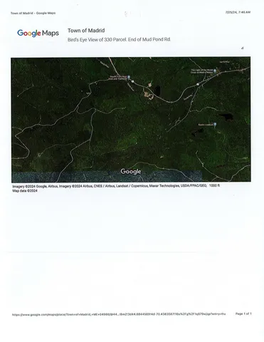 $750,000 | Tbd Mud Pond Road, Madrid Township, ME 04966