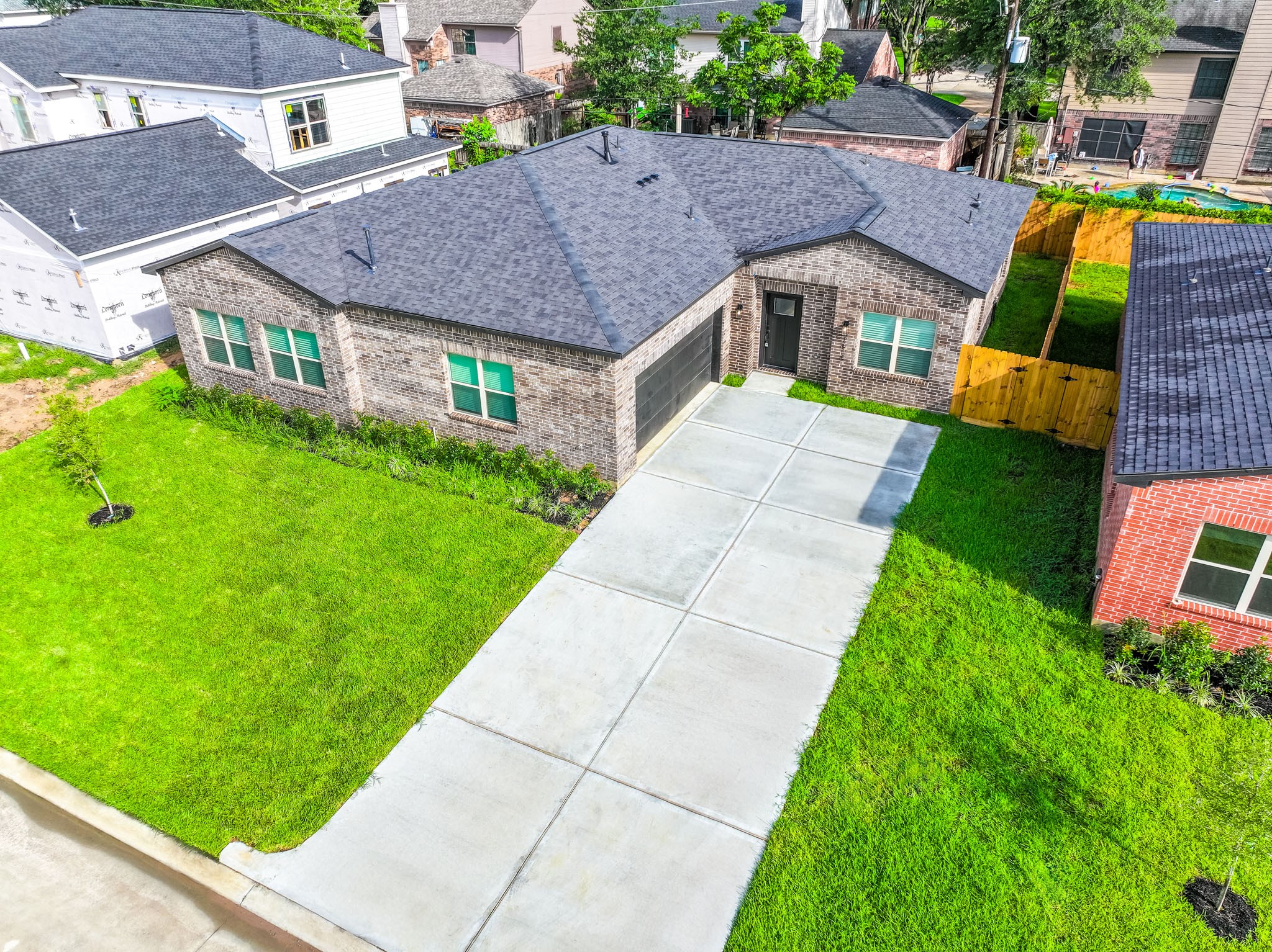 2618 Piemonte Avenue Cir Spring Spring, TX 77388 - Photo 39 of 50 a aerial view of a house with a yard