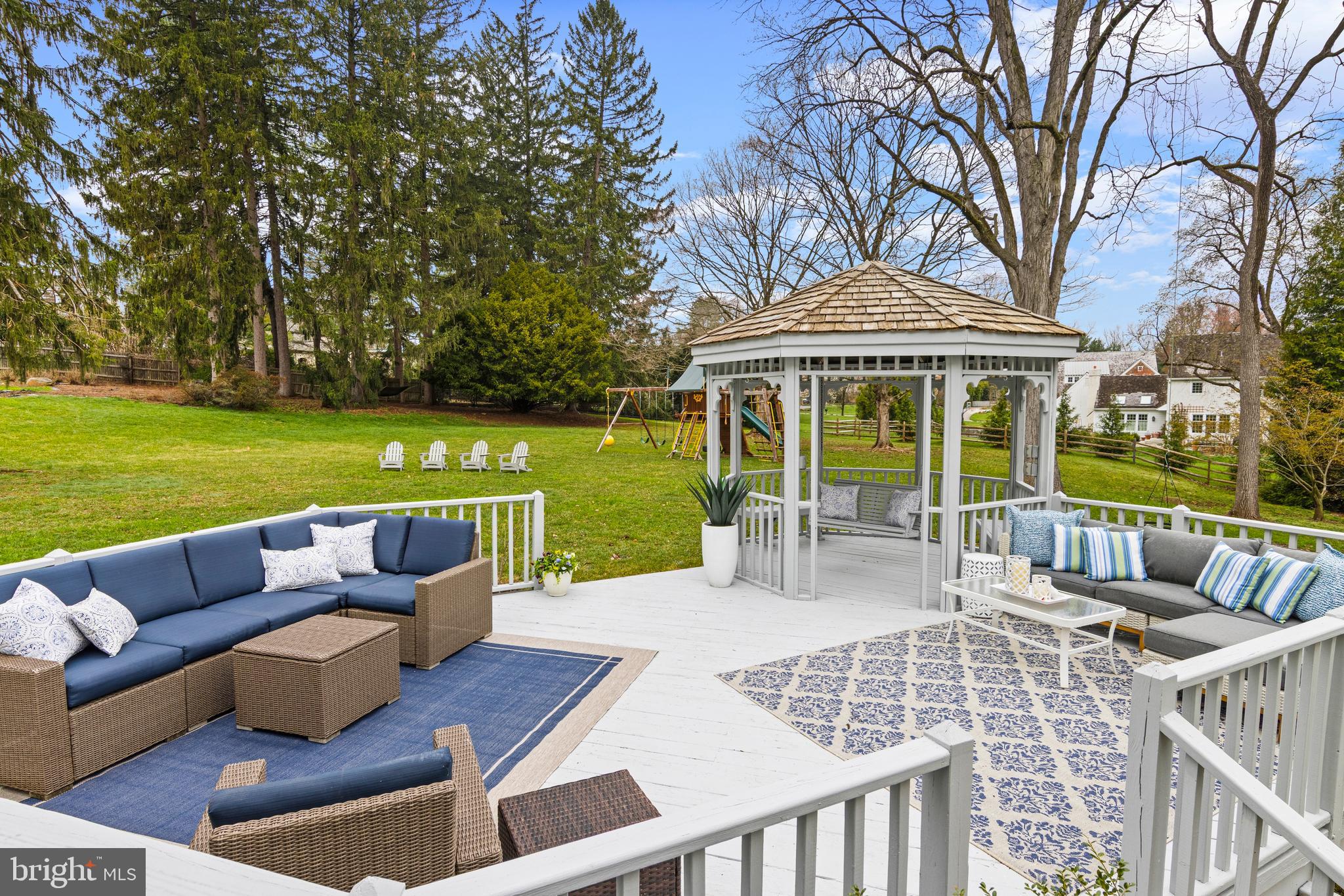 217 Ravenscliff Road Wayne, PA 19087 - Photo 9 of 64 Charming Gazebo!
