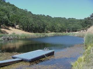 8900 Chalk Hill Road Healdsburg, CA 95448 - Photo 11 of 11 an aerial view of a house with a lake view