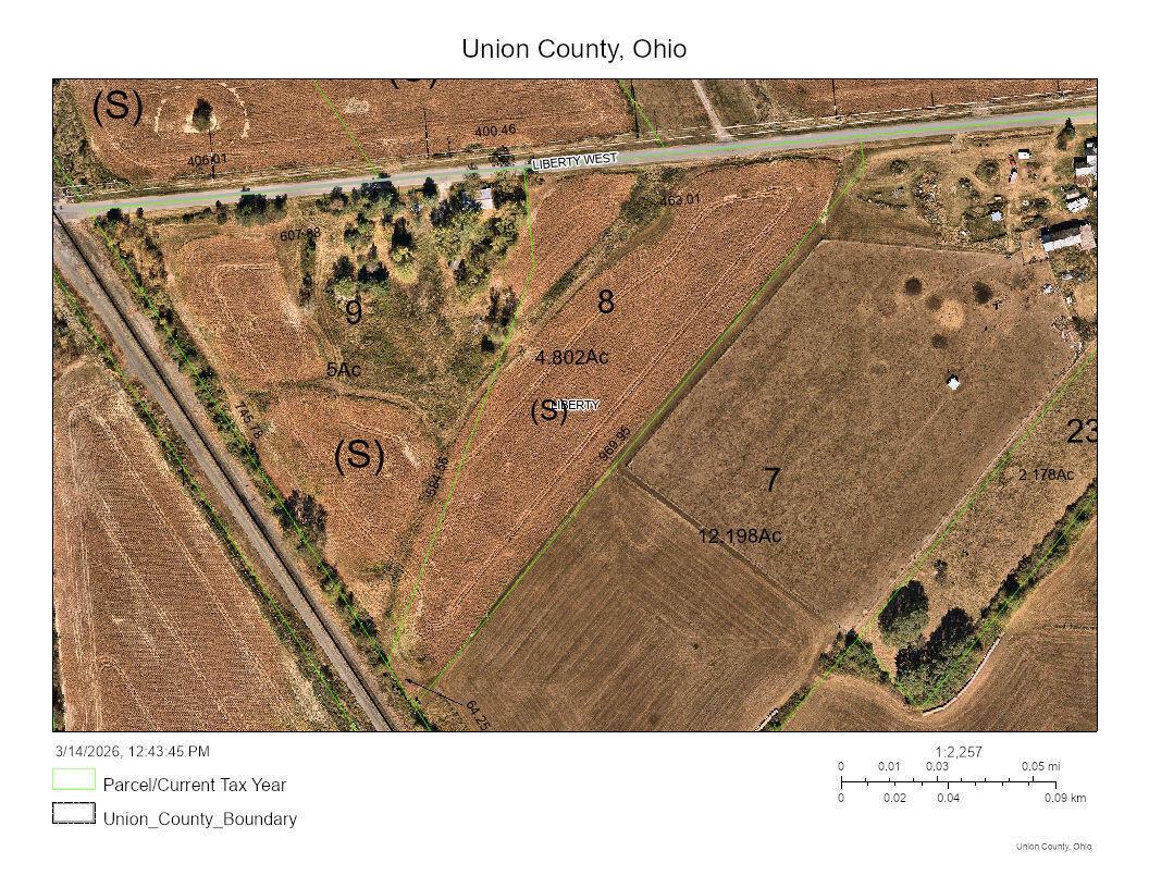 0 Liberty West Road Raymond, OH 43067 - Photo 1 of 1 Aerial 4.8 acres