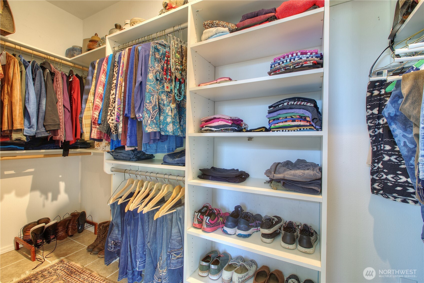 29216 39th Avenue South Roy, WA 98580 - Photo 28 of 38 a view of walk in closet with clothes and shoes