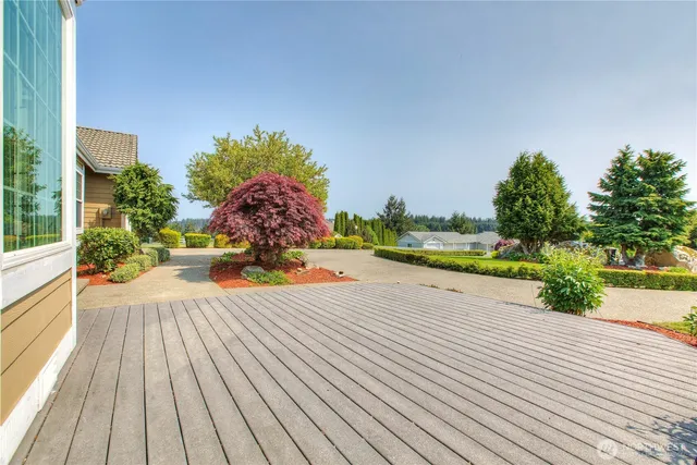 a view of a house with wooden floor