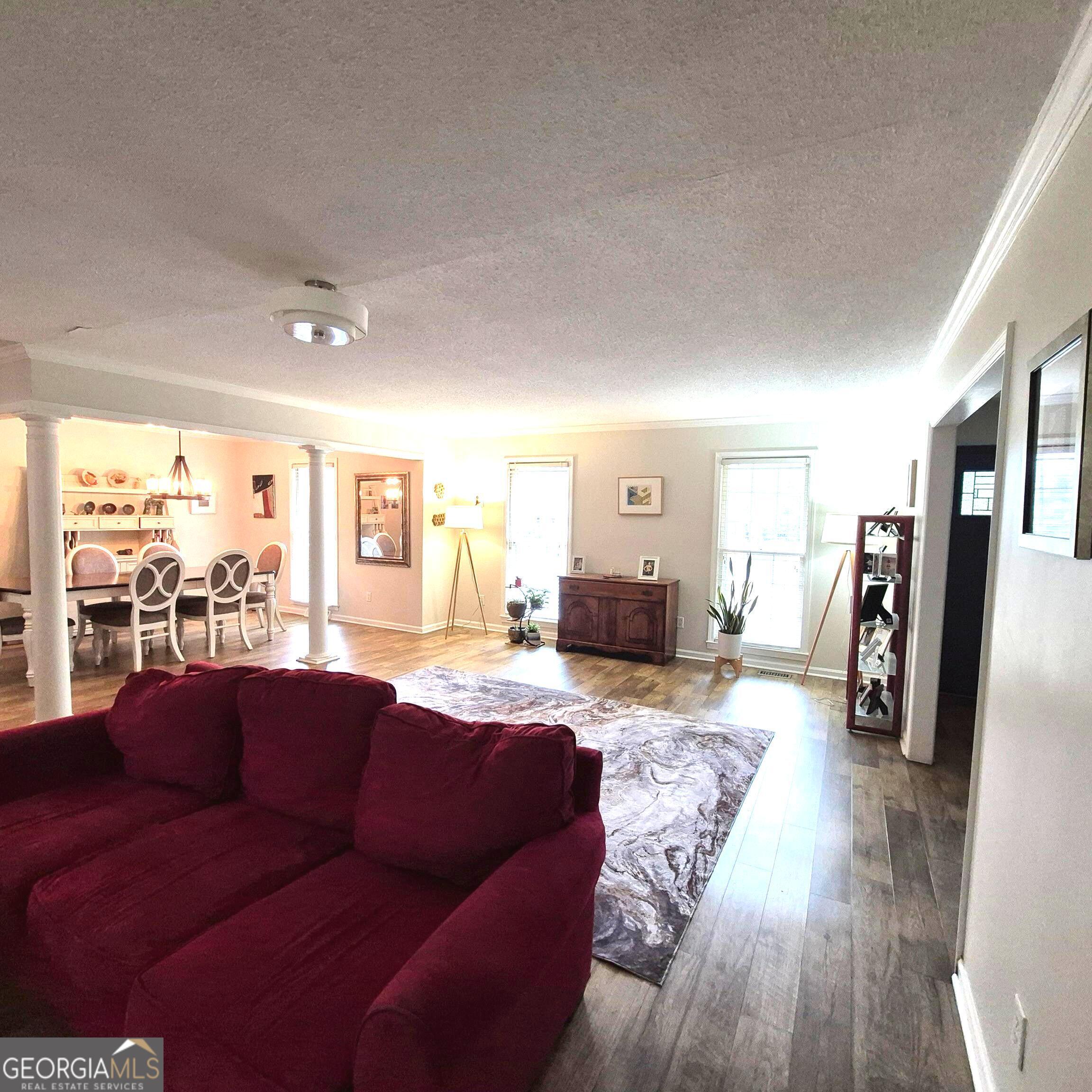 930 Hill Place Macon, GA 31210 - Photo 15 of 34 a living room with furniture and a large window