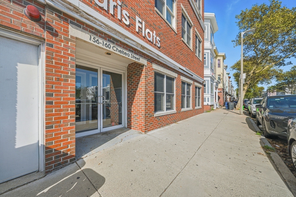 156 Chelsea Street, Unit 103 Boston, MA 02128 - Photo 24 of 27 a view of a building entrance