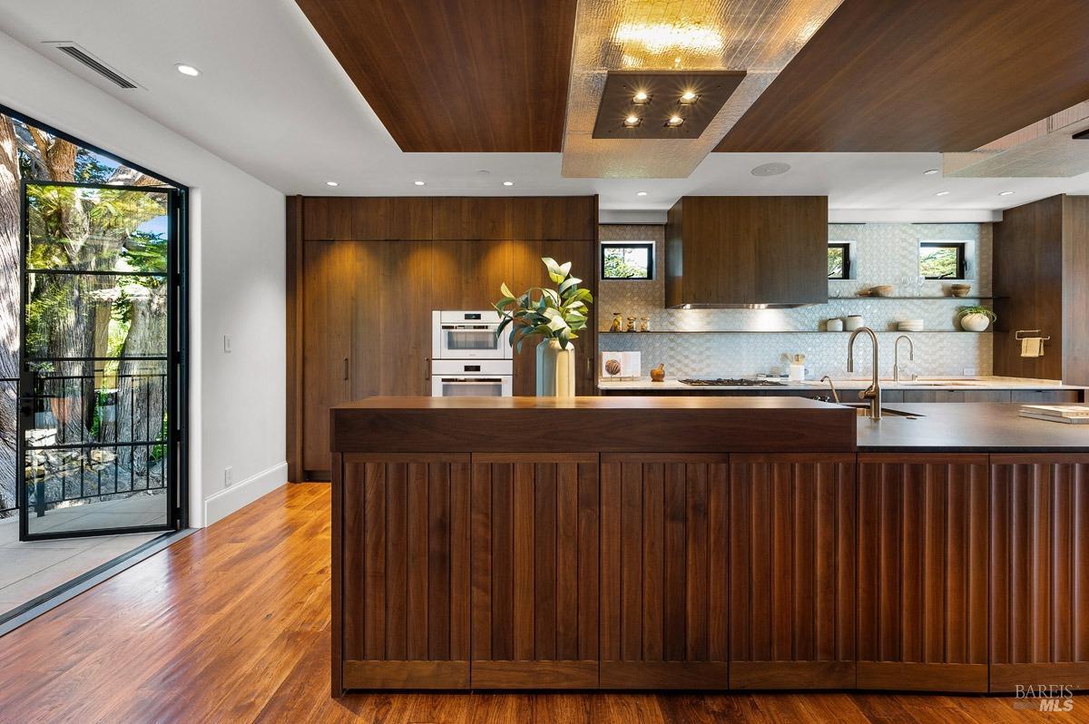 608 Seminary Drive Mill Valley, CA 94941 - Photo 14 of 67 a kitchen with counter top space a sink and appliances