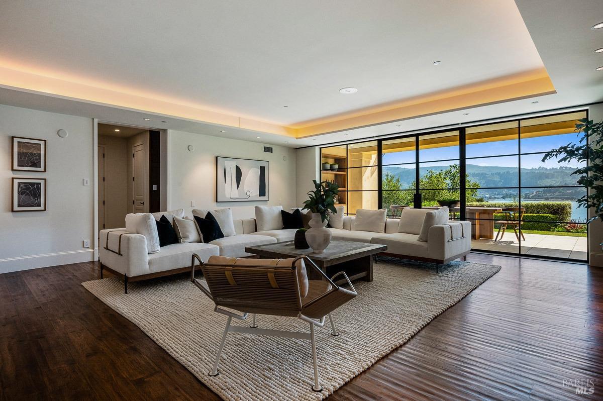 608 Seminary Drive Mill Valley, CA 94941 - Photo 25 of 67 a living room with furniture and a large window