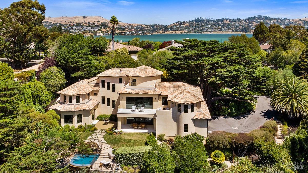 608 Seminary Drive Mill Valley, CA 94941 - Photo 3 of 67 an aerial view of a house with a garden