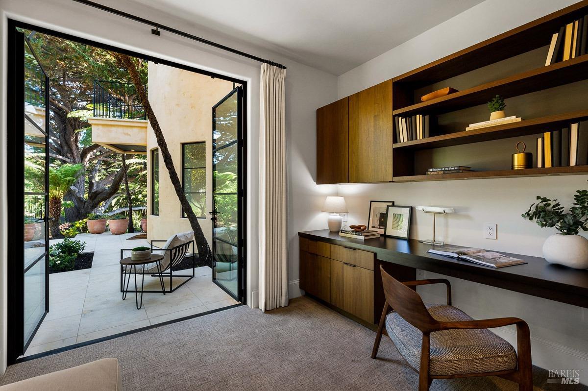 608 Seminary Drive Mill Valley, CA 94941 - Photo 52 of 67 a room with furniture and a window