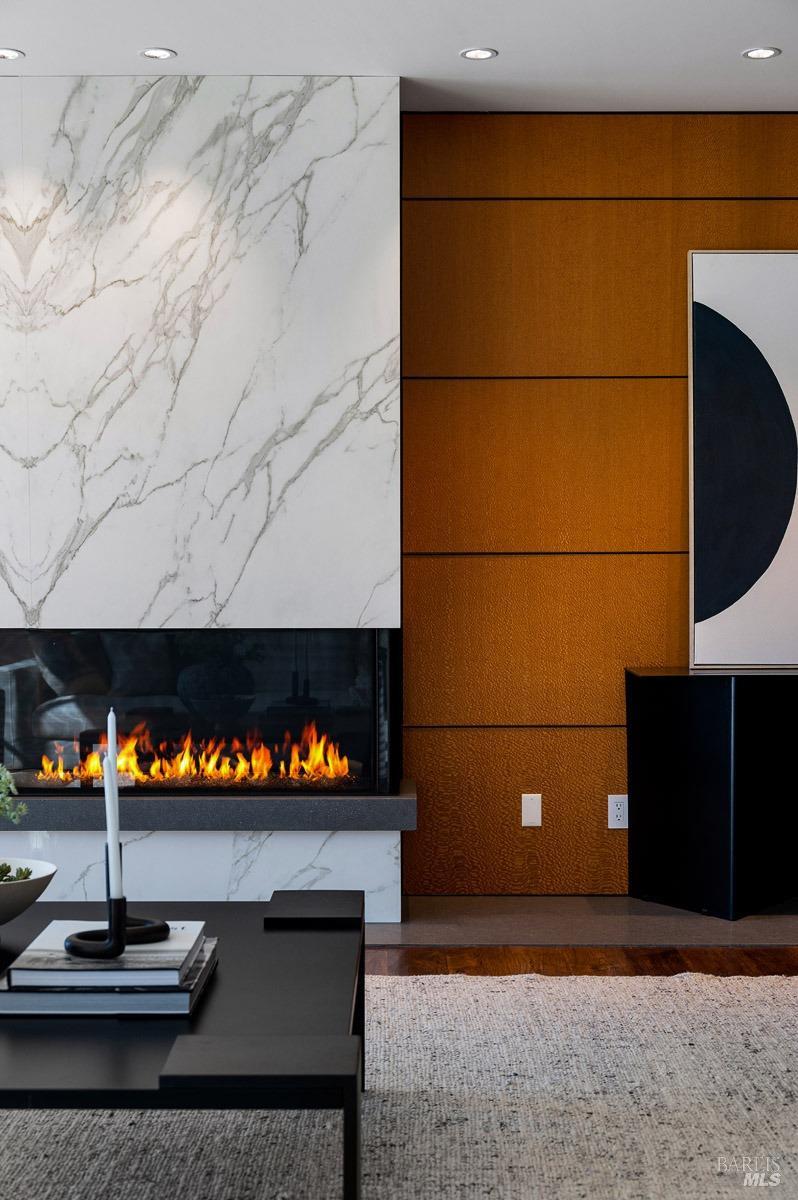 608 Seminary Drive Mill Valley, CA 94941 - Photo 9 of 67 a view of an empty room with wooden floor