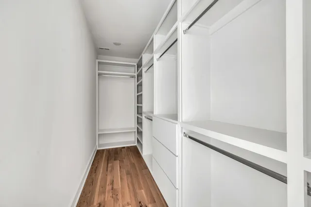 a front view of a building with street view