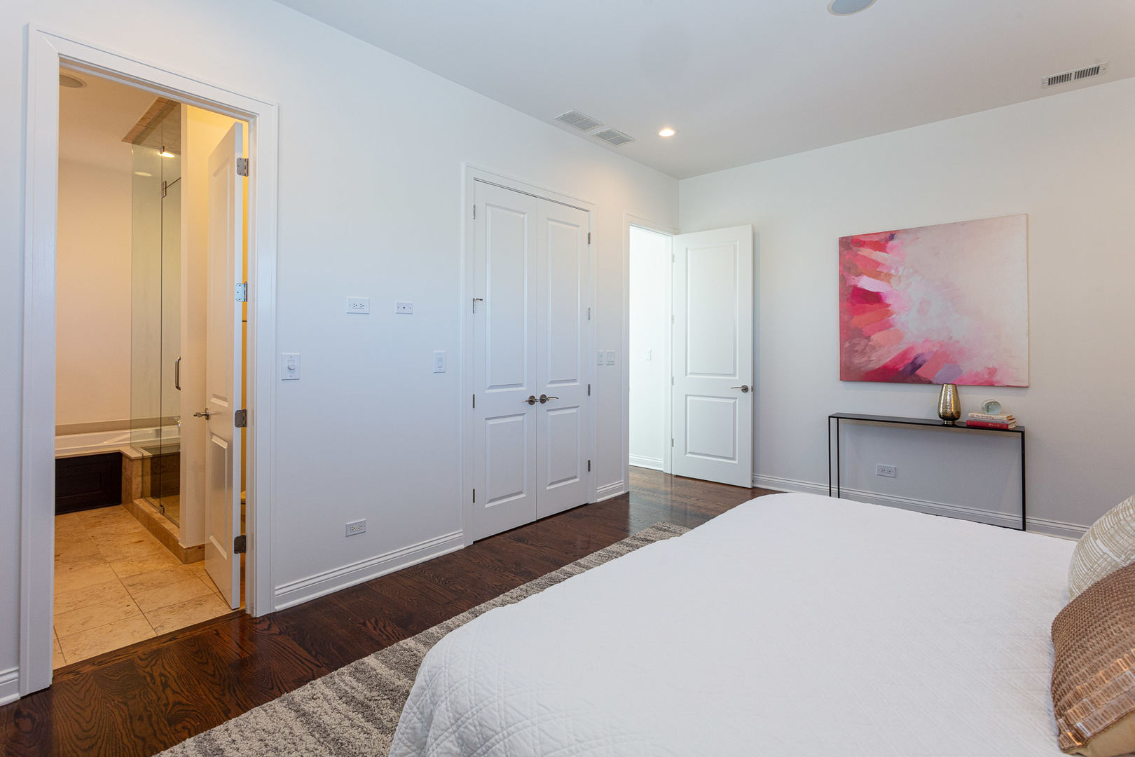 1838 West Rice Street, Unit 3 Chicago, IL 60622 - Photo 19 of 29 a bedroom with a bed and a window