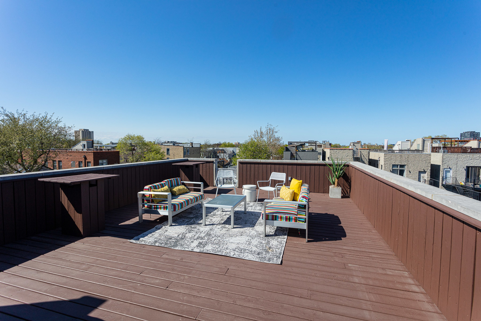 1838 West Rice Street, Unit 3 Chicago, IL 60622 - Photo 26 of 29 a view of roof deck with seating space